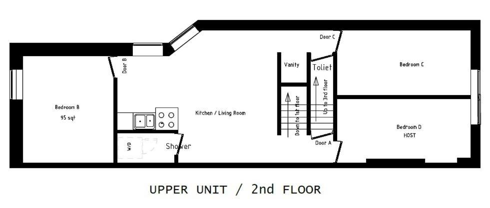 Double Room With Shared Bathroom 536B Toronto Exteriör bild